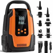 Electric Paddle Board Pump,50PSI High Pressure Portable SUP Air Pump with Auto-Off and Deflation Function,12V DC Car Connector