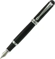 Jinhao X750 Vivid Black Colour Fountain Pen Medium Nib 18KGP Pen Pouch