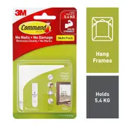 6 Pack 3M Command Mounting Hooks - Medium