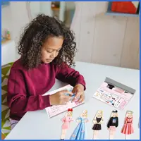 在飛比找蝦皮購物優惠-磁性紙娃娃創意磁鐵人衣服裝扮玩具娃娃紙娃娃裝扮兒童玩具 dr