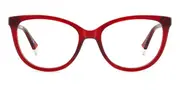 Polaroid PLD D504 LHF Men's Glasses Red Size 53 - Private Health Rebate - Blue Light Block Available