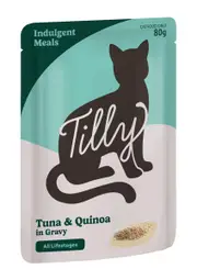 Tilly Indulgent Meals Tuna & Quinoa in Gravy Wet Cat Food 80g 80g