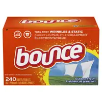 在飛比找蝦皮購物優惠-【現貨】美國原裝 Bounce 熊寶貝 烘衣紙 衣物香氛 無