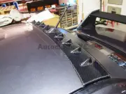 Carbon Vortex Generator Roof Spoiler For 01-07 Mitsubishi Lancer EVO 7 8 9