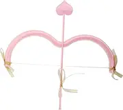 GAROZATION 1 Set Set Cupid Bow Arrow Prop Shooting Cupid Costume Women Halloween Costume Accessory Link Accessories Prop Valentines Day Plastic Pink