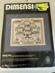 Dimensions FAMILY TREE Counted Cross Stitch Kit 3671 NEW!