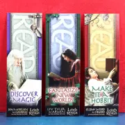 Lord of the Rings READ Bookmarks Gandalf Arwen Frodo Movie Promo 2001 Never Used