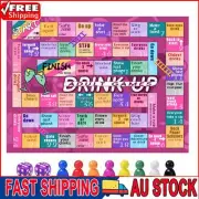 Drinking Board Games for Adults^ Rubber Mat Land Drinking Board Game,