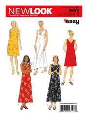 New Look Sewing Pattern 6866 Misses' Dresses
