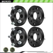 4X Wheel Spacers 5x4.5 to 5x5.5 1.25" thick 1/2" Stud For Toyota Jeep Ford Mazda