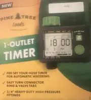Pine Tree Tools Programmable Hose Timer - Automatic & Manual Watering System Pr