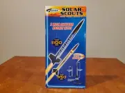 ESTES SOLAR SCOUTS Model Rocket Launch Set 2 High Altitude Rockets NOS
