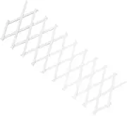Parliky Telescopic Wooden Garden Fence Lattice Panel for Outdoor Walls for Climbing Plants and Decorative Use