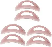 3sets Moon Shape Tool Resin Body Massager for Full Body Massage Smooth Facial Scraping Tool Compact Resin Scraping Board Massage Supply 2pcs*3