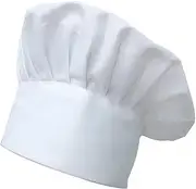 [PODDU] Chef Hat, Cooking Chef Cap, Adjustable Elastic Chef Works Hats for Baker, Adult