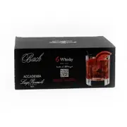 Luigi Bormioli Bach Accademia DOF Whisky Glasses 335ml Set 6