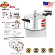 Elegant 4L Classic Pressure Cooker - Best Inner Lid Design in Silver Finish