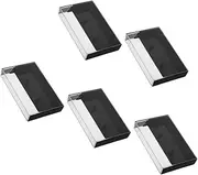 CRILSTYLEO 6pcs Cassette Tape Storage Box High Transparency Audio Cassette Holder Compact Clear Protector Cases for Organizing and Safeguarding