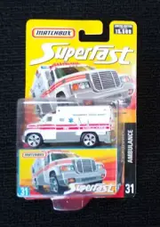 2006 Matchbox Superfast Ambulance Willmott Auto Medic