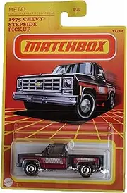 [Matchbox] 1975 Chevy Stepside Pickup - Black 12/12
