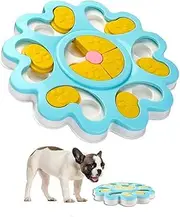 Dog Food Puzzle Feeder Toys, Interactive Dog Game for IQ Training & Mental Enrichment for Large Medium Small Dogs， Dog Treat Puzzle Dispensing Slow Feeder