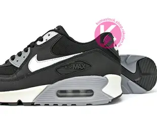 SLY 限定 2015 NSW 經典復刻鞋款 人氣商品 NIKE WMNS AIR MAX 90 ESSENTIAL 女鞋 黑白 黑白灰 皮革 尼龍網布 (616730-012) !