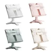 Reading Stand with Page Clip Foldable Bookstand for Textbook Music Sheet Tablet