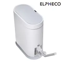 在飛比找PChome24h購物優惠-ELPHECO 防水感應馬桶刷垃圾桶ELPH6712W