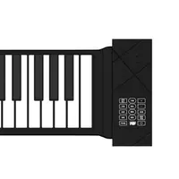 在飛比找樂天市場購物網優惠-手捲鋼琴88鍵盤專業家用女初學者幼師宿舍簡易摺疊電子鋼琴便攜