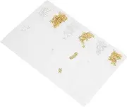 jojofuny Metal Patch Resin Fillers 6-Cell Bag Epoxy Resin Accessory Vibrant Lightweight