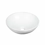 Mondella Rumba Round Above Counter Basin - Gloss White