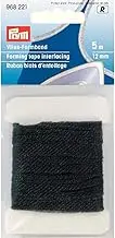 Prym Edge Tape interfacing, 12mm, Anthracite, 5m, Grey, 12