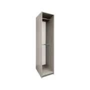 Bedford 450mm Light Ash 1 Door Wardrobe Shell