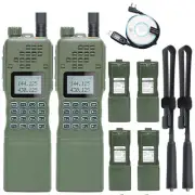 Baofeng Ar-152 Walkie Talkie Long Range Rechargeable Battery 2 Way Ham Radio 15w