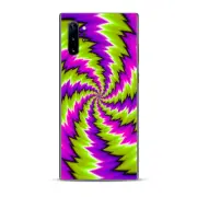 Skins Decal Wrap for Samsung Note 10 Plus Psychedelic Moving Swirls