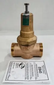 Cash Acme EB45 1-1/4" Threaded NPT Pressure Reducing Valve Lead Free
