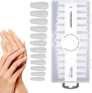 Nail Tips for Acrylic Nails, Acrylic Nail Tips, Pack of 240 Ultra Thin Artificial Nail Tips, 12 Sizes, Nail Tips with Half Cover, Traceless, Simple Nail Extension Set with Storage