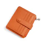 GENODERN GENUINE LEATHER WOMEN'S ZIPPER COIN PURSE COWHIDE B