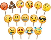 Festiko Emoji Photobooth Props for Birthday Parties/Anniversary Parties and Celebration/Emoji Photobooth Props for Photoshoot