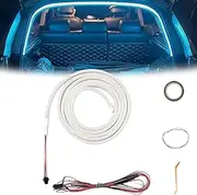 Dynamic Flowing Car Trunk Light Strip,Trunk Led Light Strip,Led Strip Lights for Car Cargo Area or Interior Illumination Decoration (Blue,4 Meters)