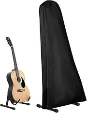 Guitar Stand Cover - Guitar Cover Bag Instrument Cover | Padded Instrument Case, Waterproof Guitar Bag, Sun Protection Cover, Portable Guitar Bag for Home Studio Stage Protects Vo, black, Siehe