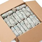 JL Local 50 Wholesale White Sage Smudge Sticks 4" for Cleansing, Purifying & Smudging
