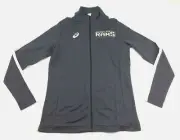 Asics Highland Rams Tricot Full-Zip Warm Up Jacket Women's M Grey A032A755