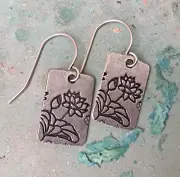 New Artisan Silver Sundance Charm Earrings