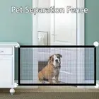 Pet Dog Barrier Fences with Hook Mesh Stairs Gate Pet Supplies