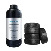 Rubber-Like Flexible Resin for 3D Printer, 405nm Fast UV-Curing Flexible Resi...