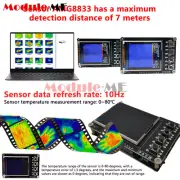 AMG8833PRO 1.6in Infrared Thermal Imager Handheld Thermograph Camera IR Imager