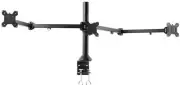 Triple 23 to 32 inch LED LCD Computer Monitor Desk Mount VESA Stand, Heavy Du...