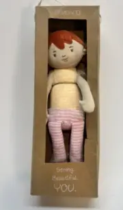 DEMDACO-Redhead Doll - 14" Strong Wonderful You Plush Doll NIB, Ginger