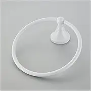 NZBZHHZGPL White Round Towel Ring Bathroom Round Towel Rack Towel Hanging Ring Towel Ring
